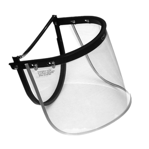 PVC face shield